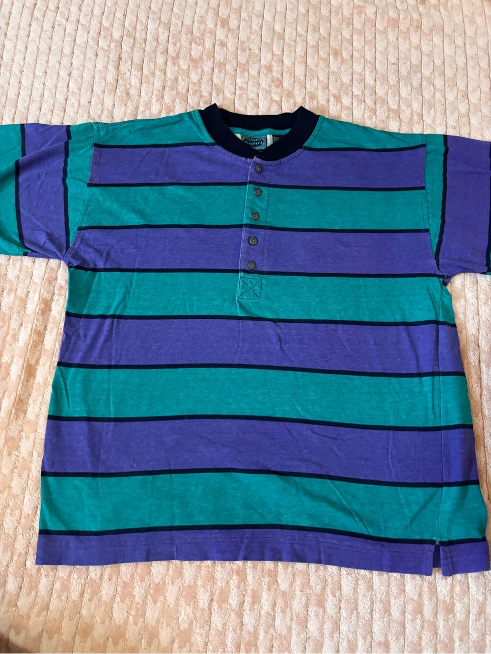 Shah Safari Striped Vintage Tee